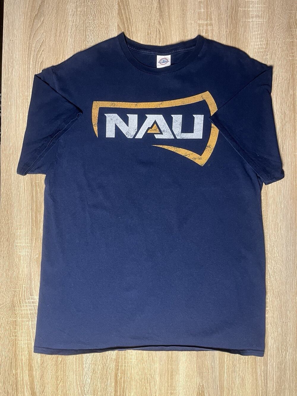 NAU Lumberjacks Flagstaff Vintage Navy TShirt L